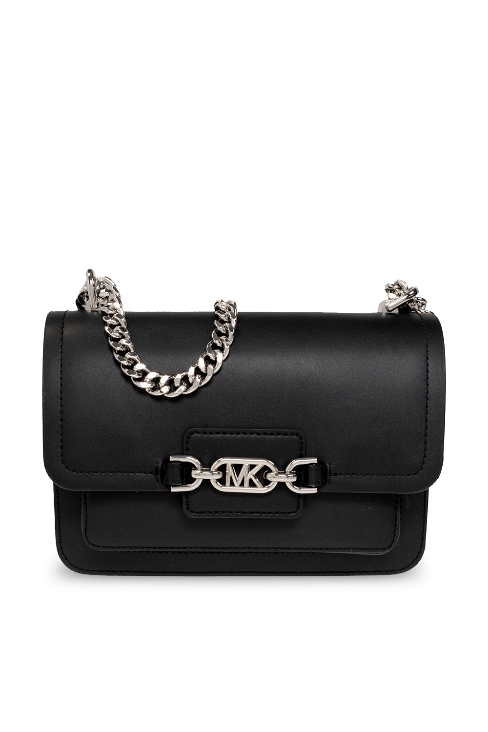 ★TOUT Y EST★ Lettering Big Shoulder Bag Charcoal S23ACW01 SchaferandweinerShops Luxembourg - Orb-logo leather